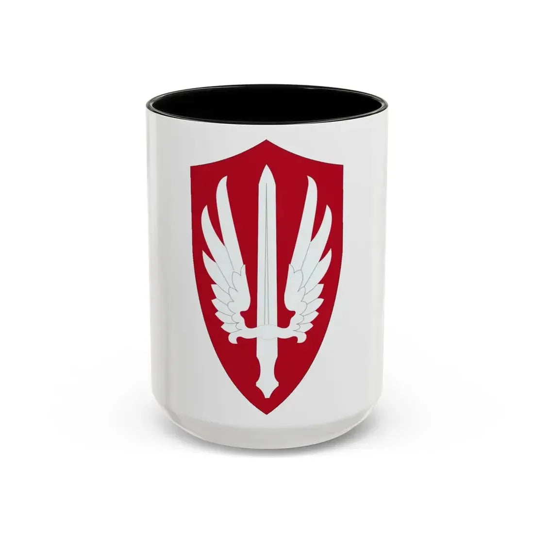 Special Category With Air Force SCARWAF (U.S. Army) Accent Coffee Mug 15oz Black - Go Mug Yourself