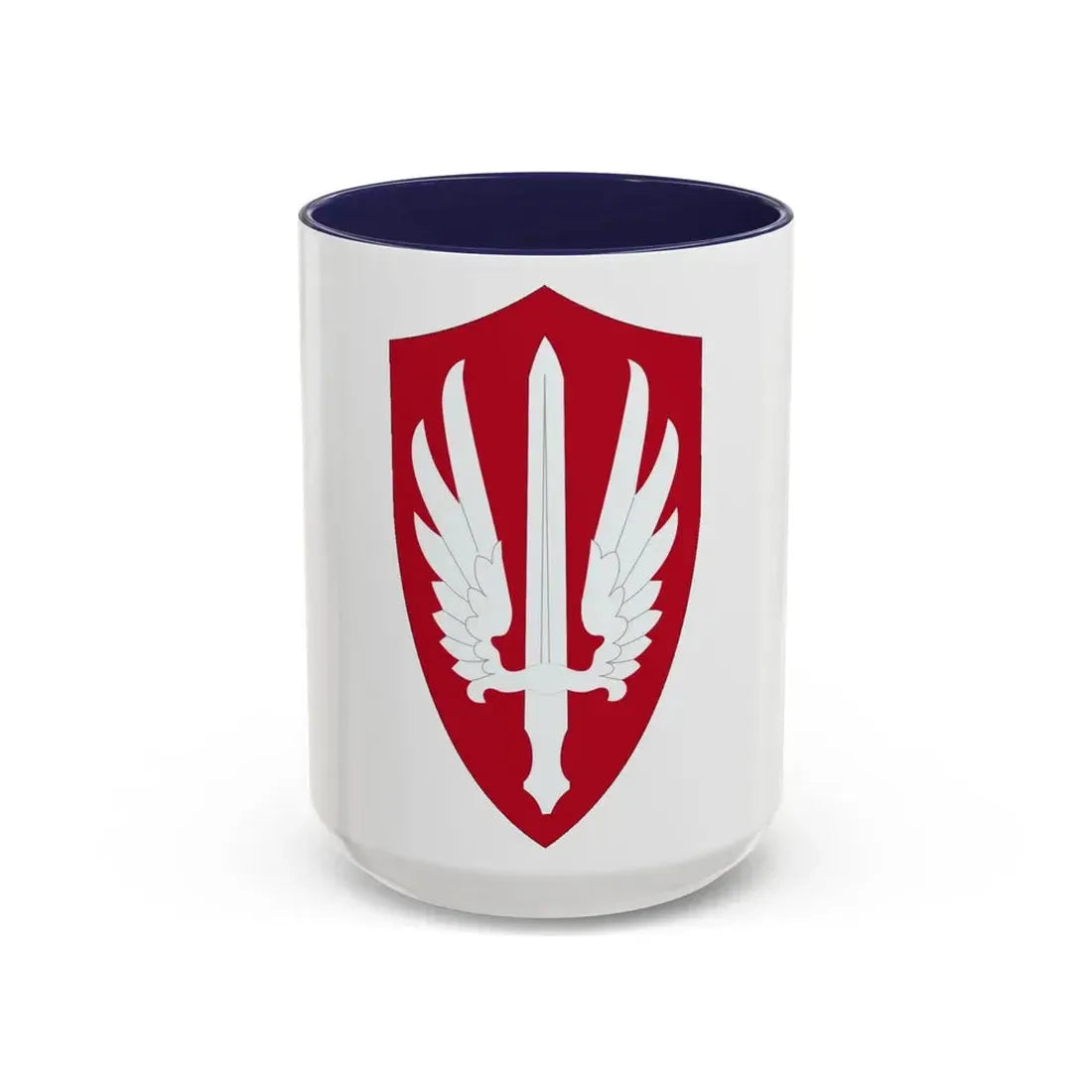 Special Category With Air Force SCARWAF (U.S. Army) Accent Coffee Mug 15oz Navy - Go Mug Yourself