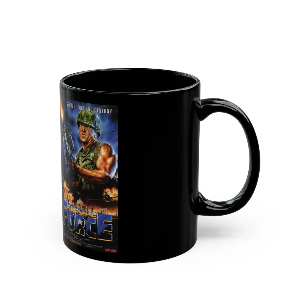 SPECIAL FORCE (VHS COVER) - Black Coffee Mug-Go Mug Yourself
