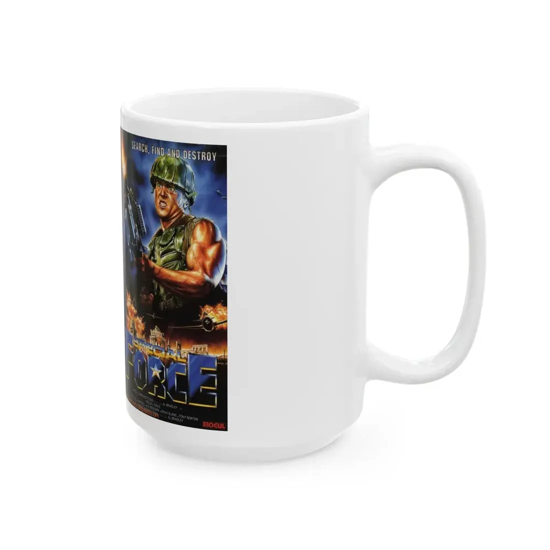 SPECIAL FORCE (VHS COVER) - White Coffee Mug - Go Mug Yourself