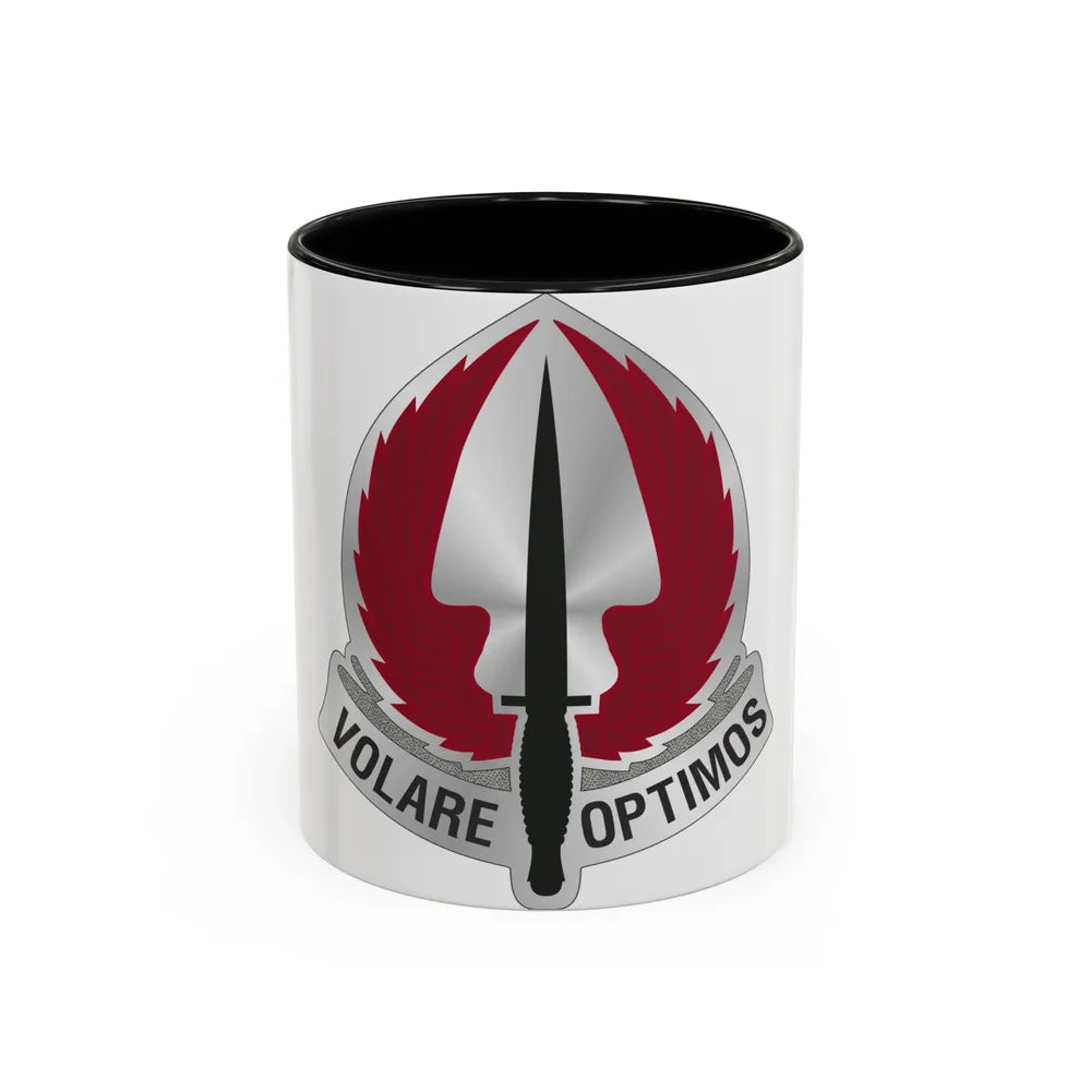 Special Operations Aviation Command 2 (U.S. Army) Accent Coffee Mug 11oz Black - Go Mug Yourself