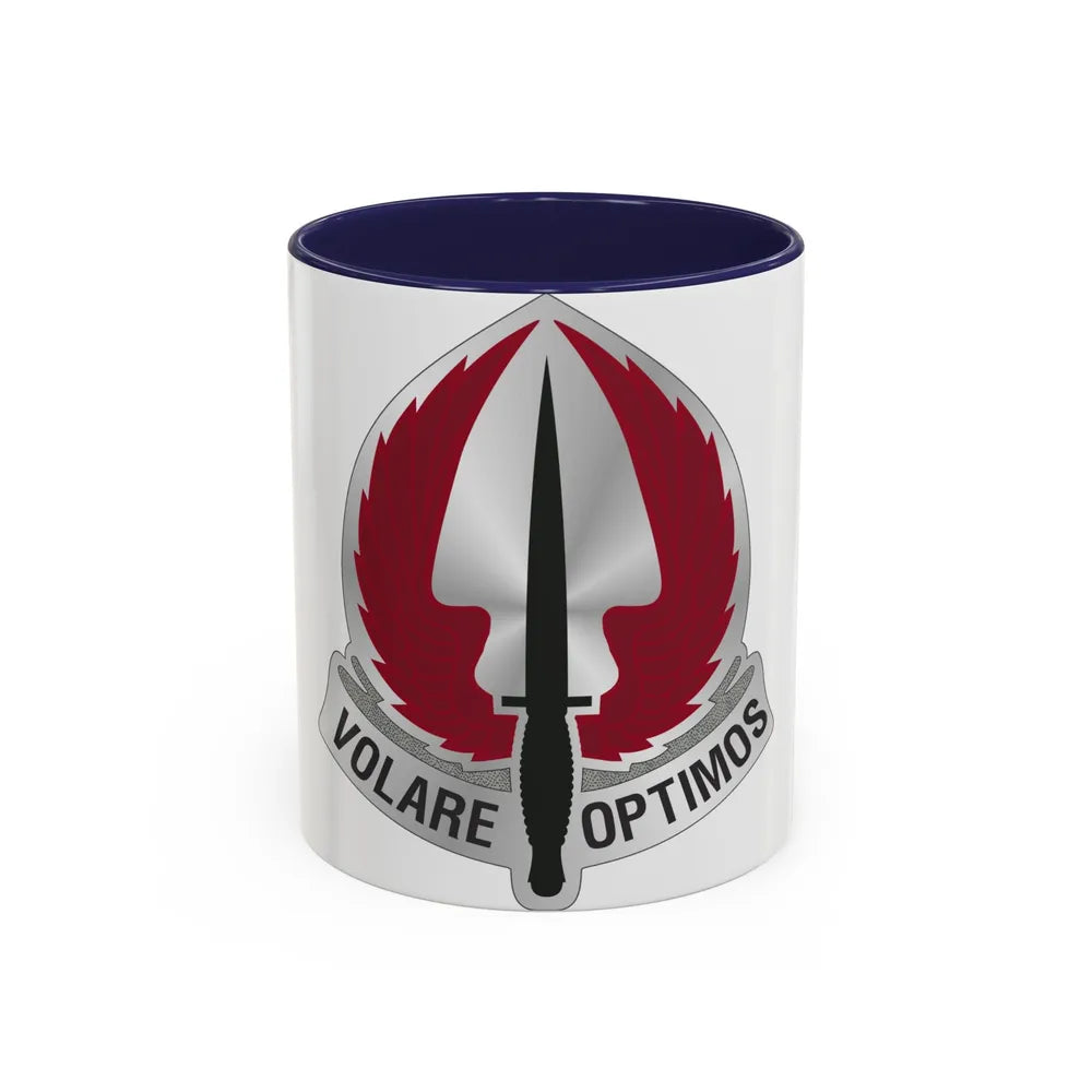 Special Operations Aviation Command 2 (U.S. Army) Accent Coffee Mug 11oz Navy - Go Mug Yourself