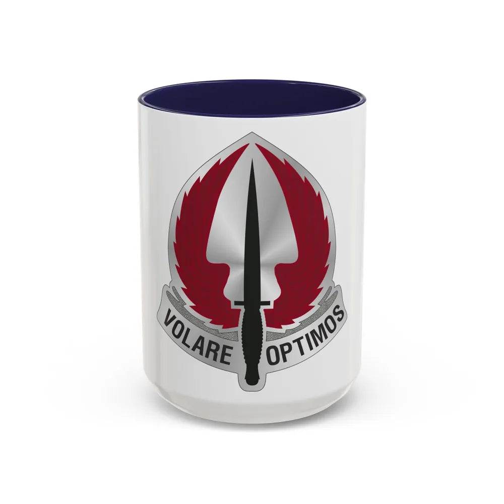 Special Operations Aviation Command 2 (U.S. Army) Accent Coffee Mug 15oz Navy - Go Mug Yourself