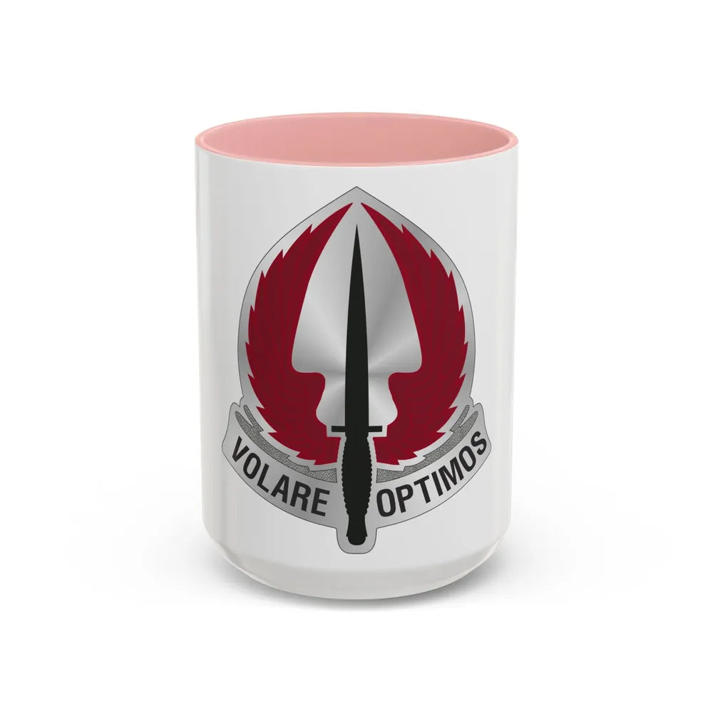 Special Operations Aviation Command 2 (U.S. Army) Accent Coffee Mug 15oz Pink - Go Mug Yourself