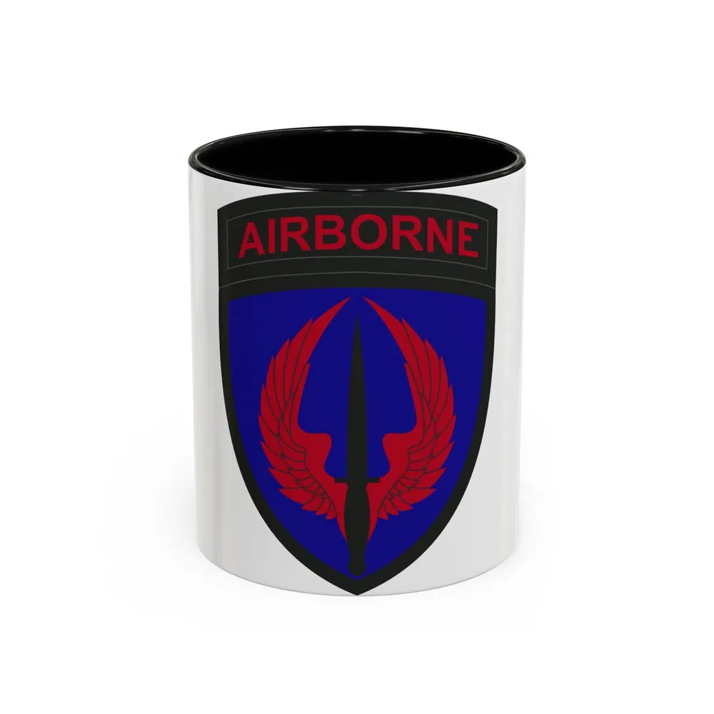 Special Operations Aviation Command (U.S. Army) Accent Coffee Mug 11oz Black - Go Mug Yourself