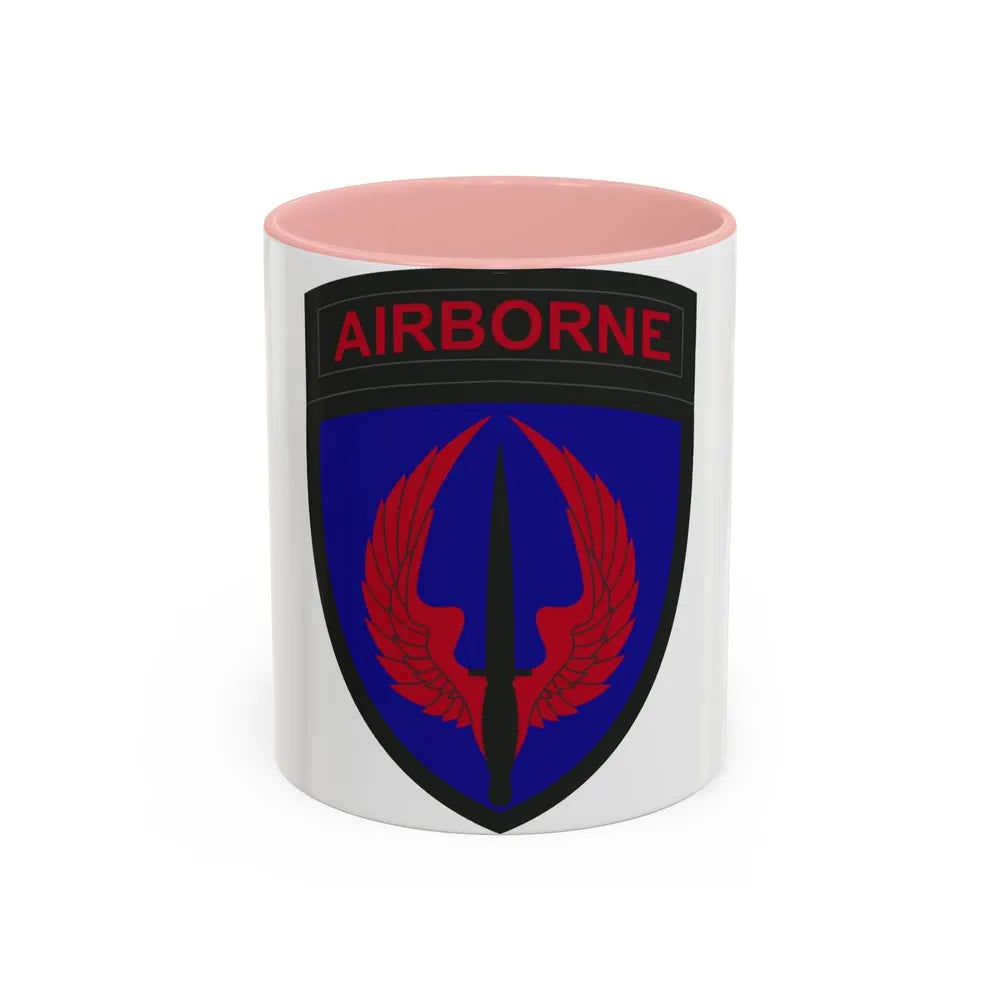 Special Operations Aviation Command (U.S. Army) Accent Coffee Mug 11oz Pink - Go Mug Yourself