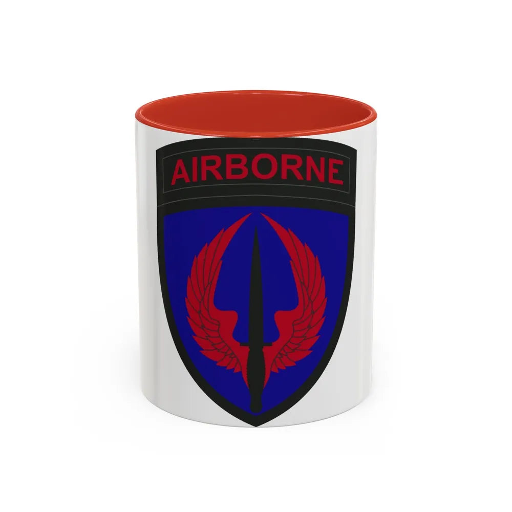 Special Operations Aviation Command (U.S. Army) Accent Coffee Mug 11oz Red - Go Mug Yourself