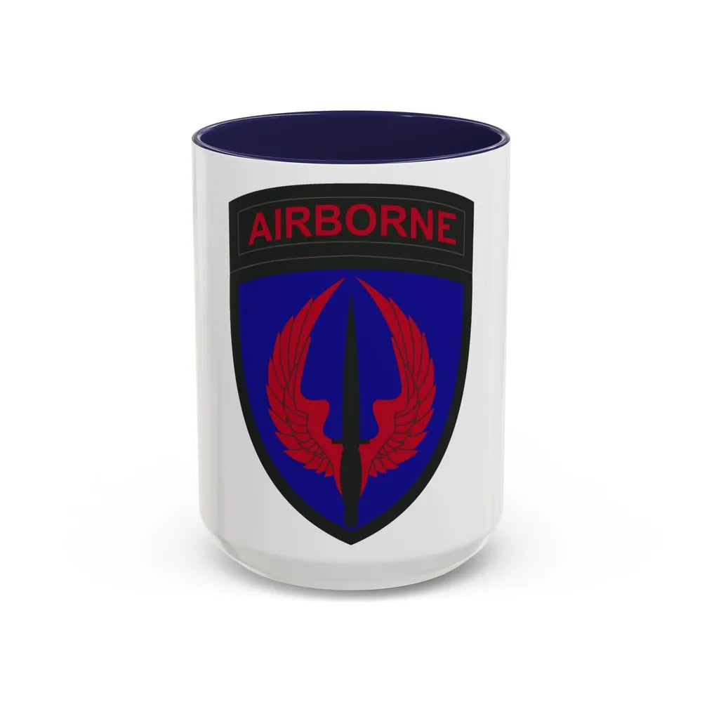 Special Operations Aviation Command (U.S. Army) Accent Coffee Mug 15oz Navy - Go Mug Yourself