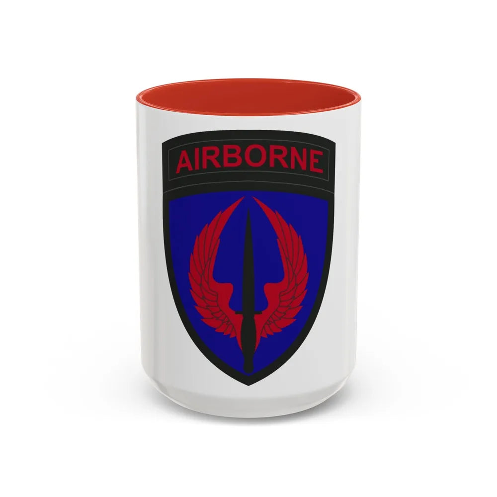 Special Operations Aviation Command (U.S. Army) Accent Coffee Mug 15oz Red - Go Mug Yourself