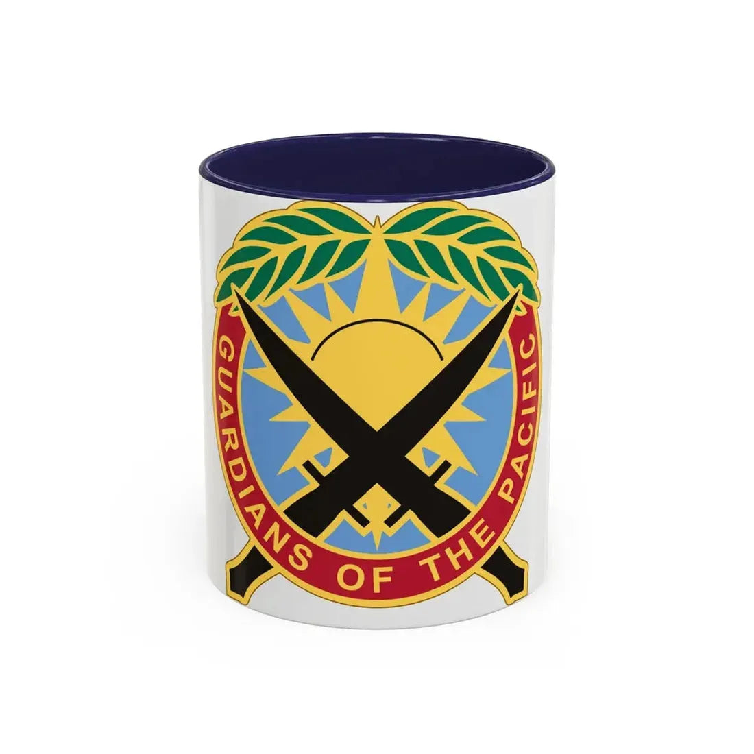 Special Operations Command Pacific 2 (U.S. Army) Accent Coffee Mug 11oz Navy - Go Mug Yourself