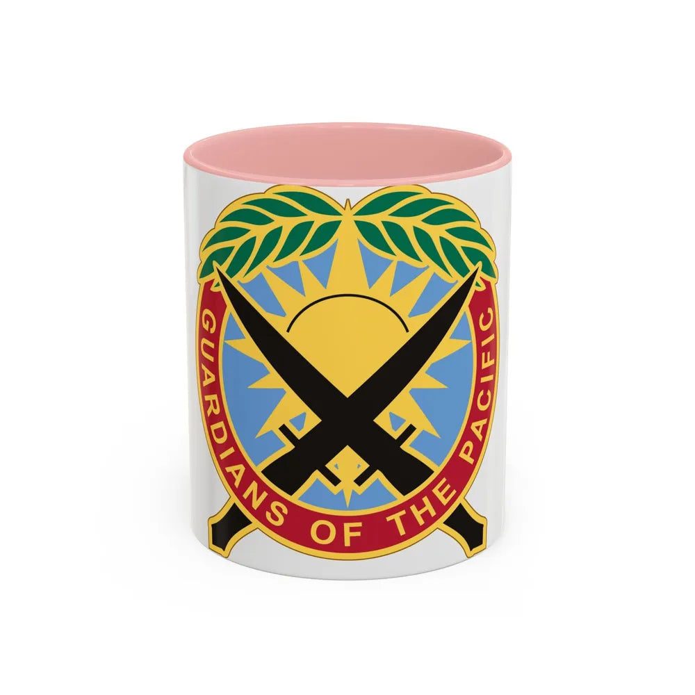 Special Operations Command Pacific 2 (U.S. Army) Accent Coffee Mug 11oz Pink - Go Mug Yourself