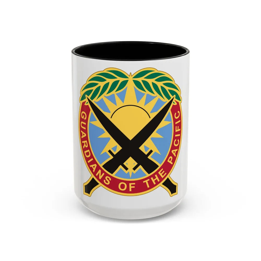 Special Operations Command Pacific 2 (U.S. Army) Accent Coffee Mug 15oz Black - Go Mug Yourself