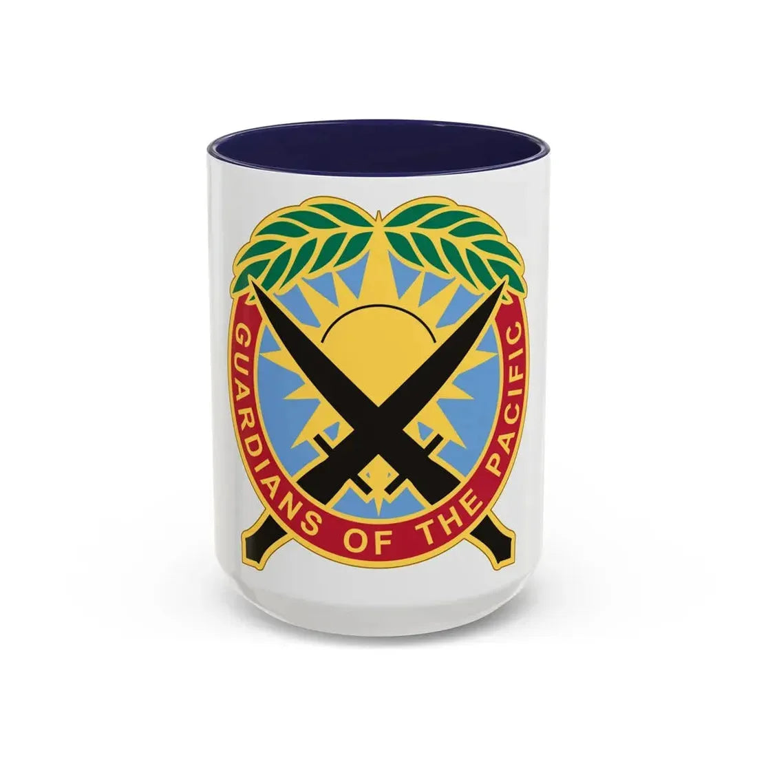 Special Operations Command Pacific 2 (U.S. Army) Accent Coffee Mug 15oz Navy - Go Mug Yourself