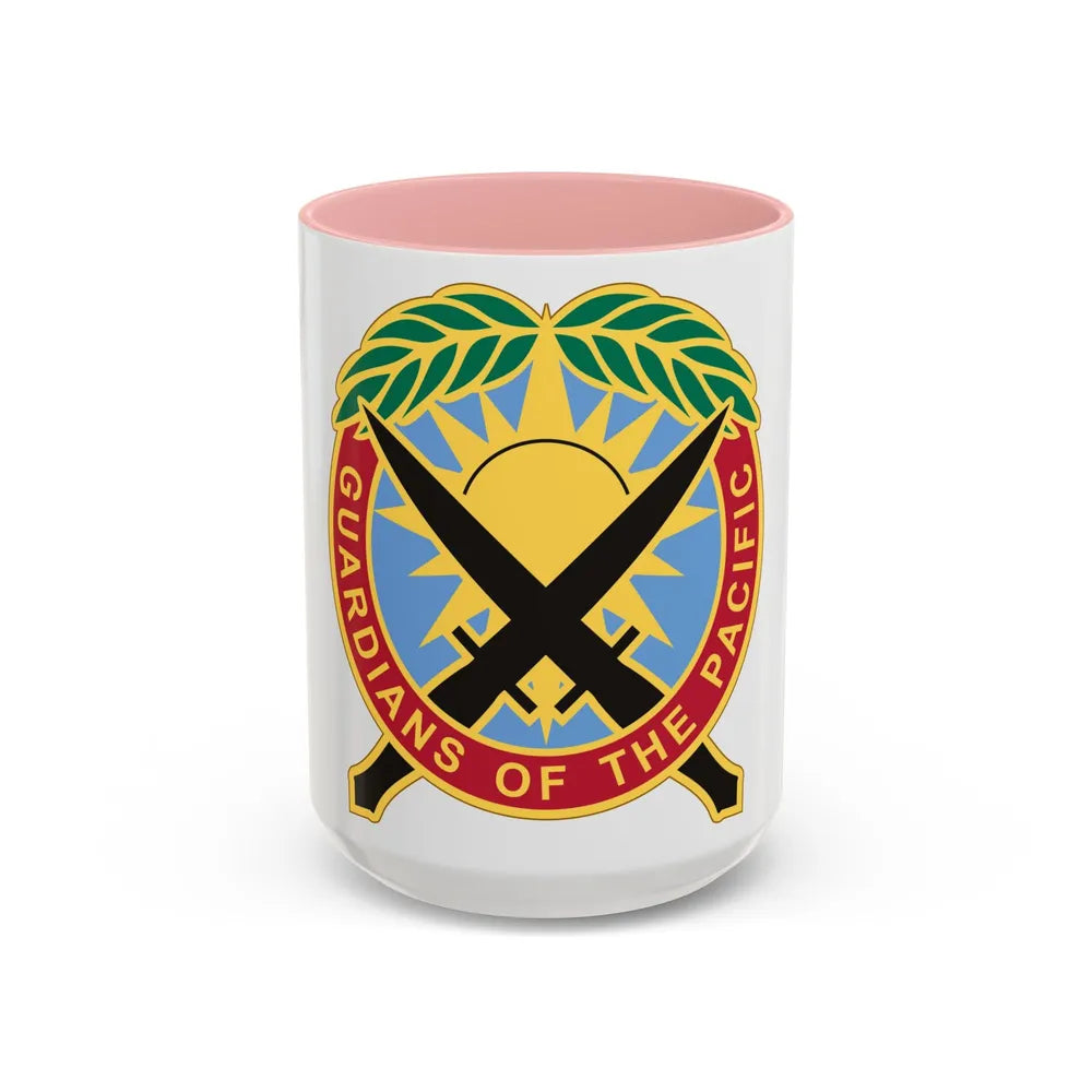 Special Operations Command Pacific 2 (U.S. Army) Accent Coffee Mug 15oz Pink - Go Mug Yourself