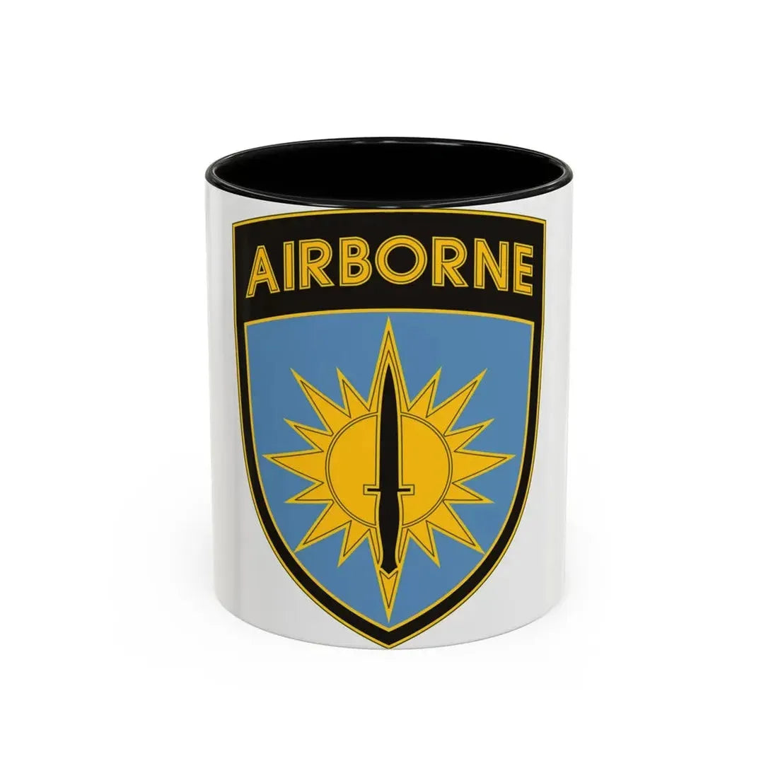 Special Operations Command Pacific 3 (U.S. Army) Accent Coffee Mug 11oz Black - Go Mug Yourself