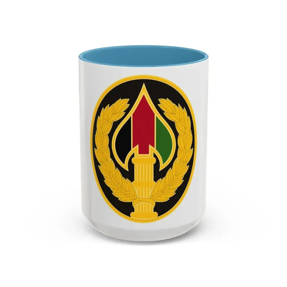 Special Operations Joint Task ForceAfghanistan 2 (U.S. Army) Accent Coffee Mug 15oz Light Blue - Go Mug Yourself