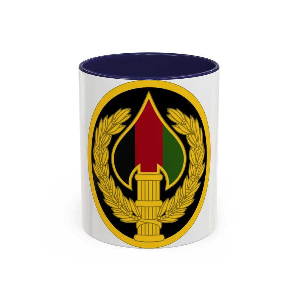 Special Operations Joint Task ForceAfghanistan (U.S. Army) Accent Coffee Mug 11oz Navy - Go Mug Yourself