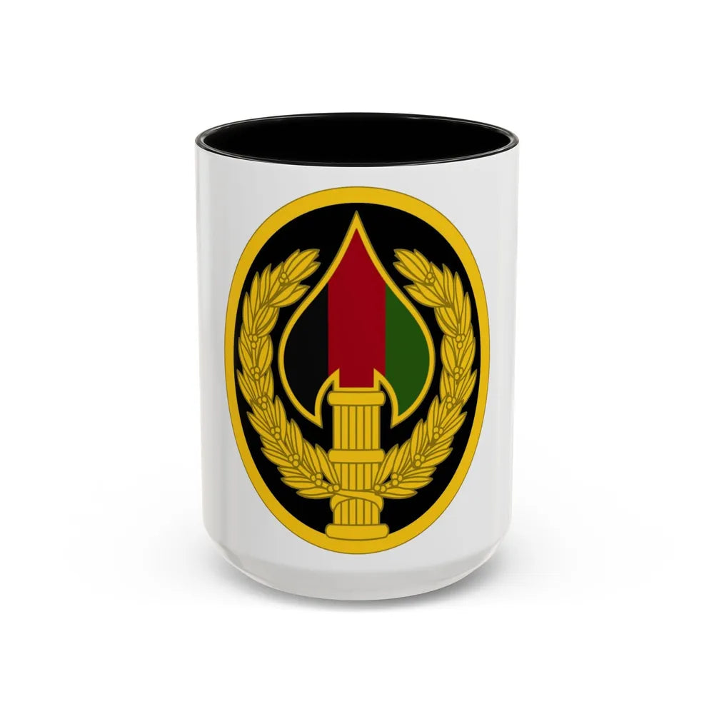 Special Operations Joint Task ForceAfghanistan (U.S. Army) Accent Coffee Mug 15oz Black - Go Mug Yourself