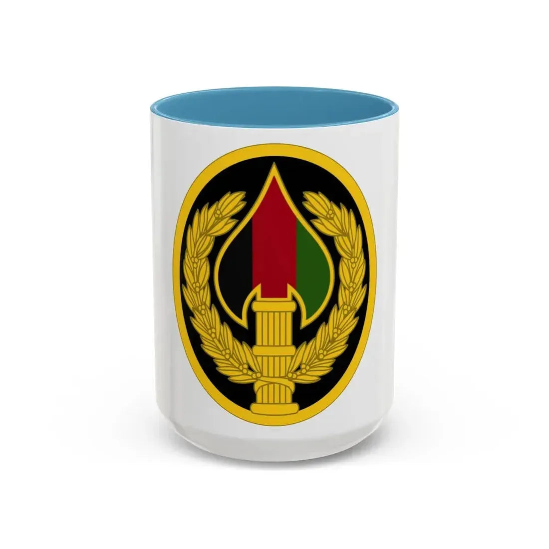 Special Operations Joint Task ForceAfghanistan (U.S. Army) Accent Coffee Mug 15oz Light Blue - Go Mug Yourself