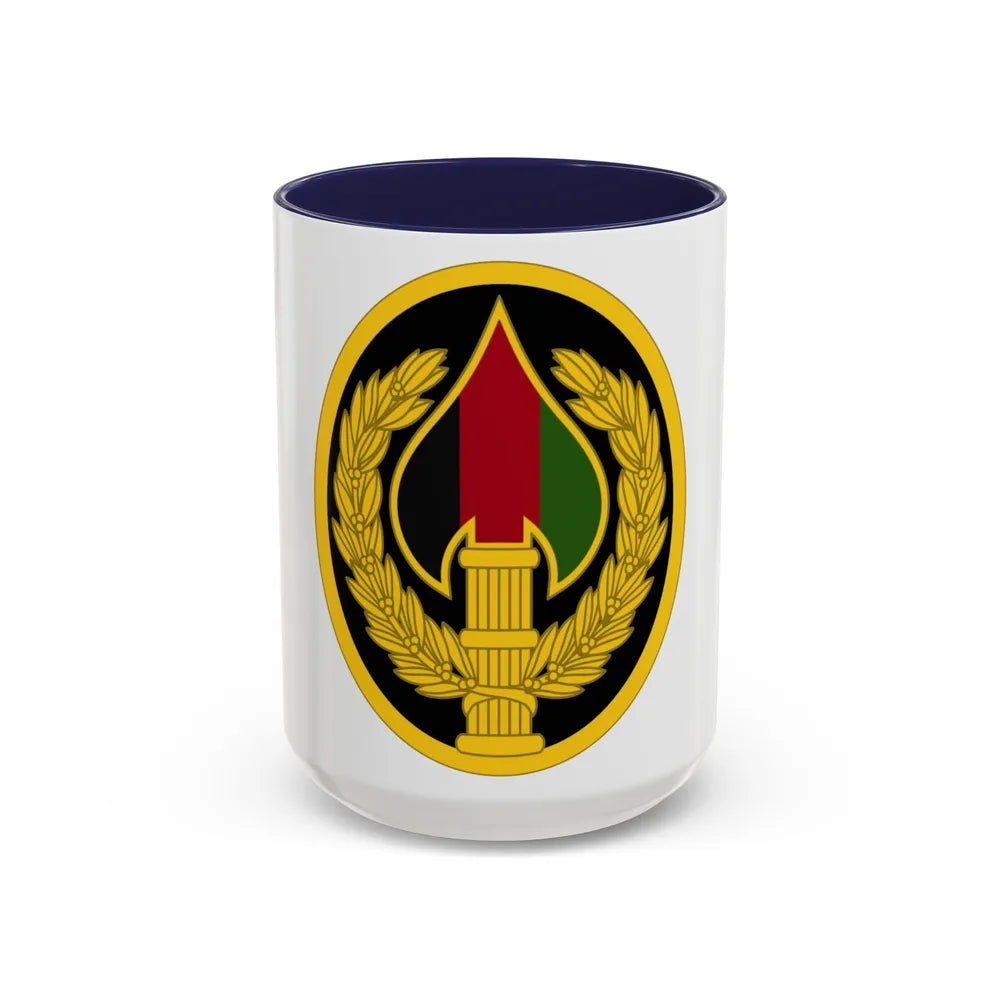 Special Operations Joint Task ForceAfghanistan (U.S. Army) Accent Coffee Mug 15oz Navy - Go Mug Yourself