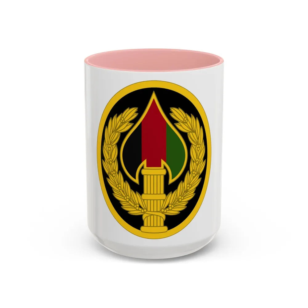 Special Operations Joint Task ForceAfghanistan (U.S. Army) Accent Coffee Mug 15oz Pink - Go Mug Yourself