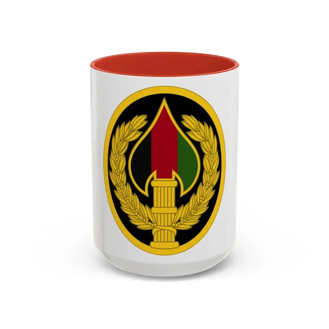 Special Operations Joint Task ForceAfghanistan (U.S. Army) Accent Coffee Mug 15oz Red - Go Mug Yourself