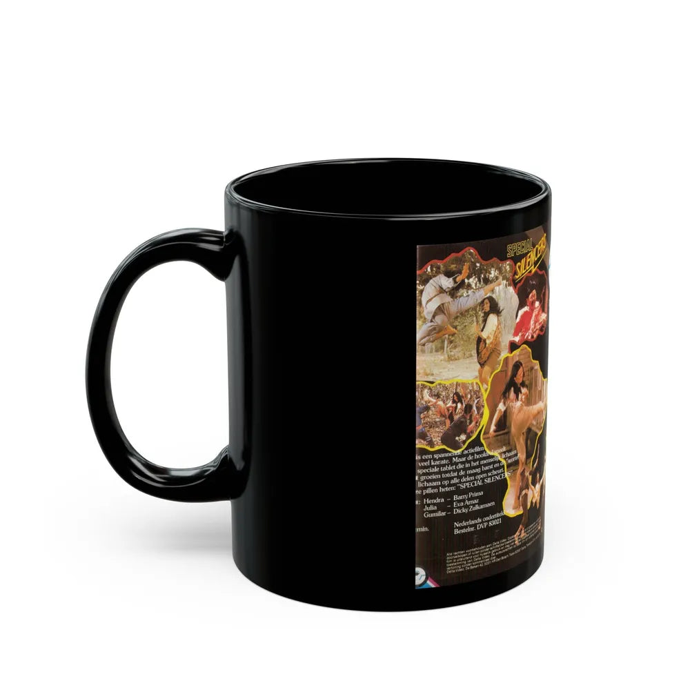 SPECIAL SILENCERS (VHS COVER) - Black Coffee Mug-Go Mug Yourself