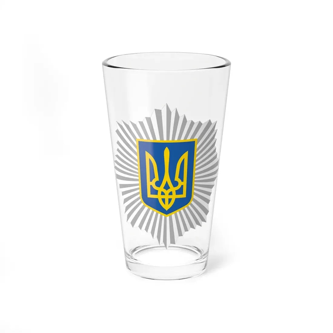 Special Tasks Patrol Police (Ukraine) Pint Glass 16oz 16oz - Go Mug Yourself