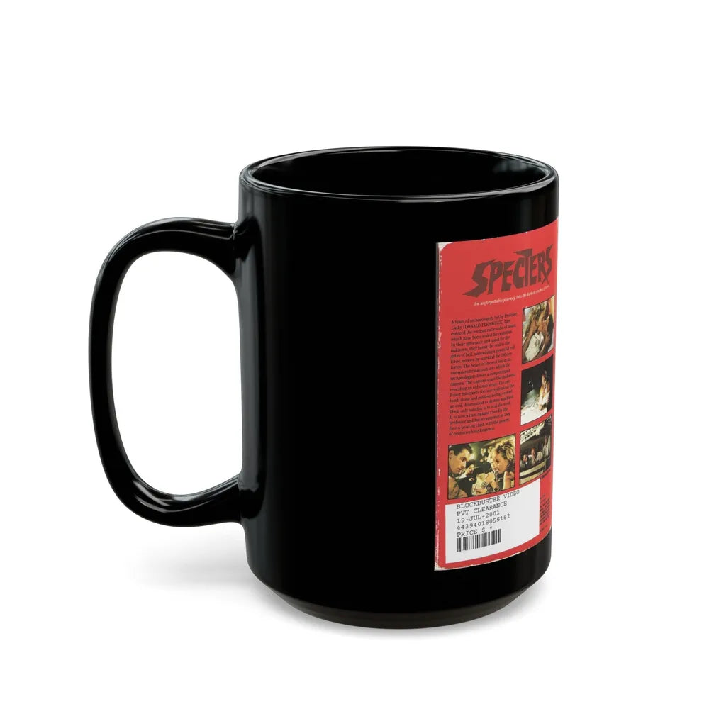 SPECTERS (VHS COVER) - Black Coffee Mug-Go Mug Yourself