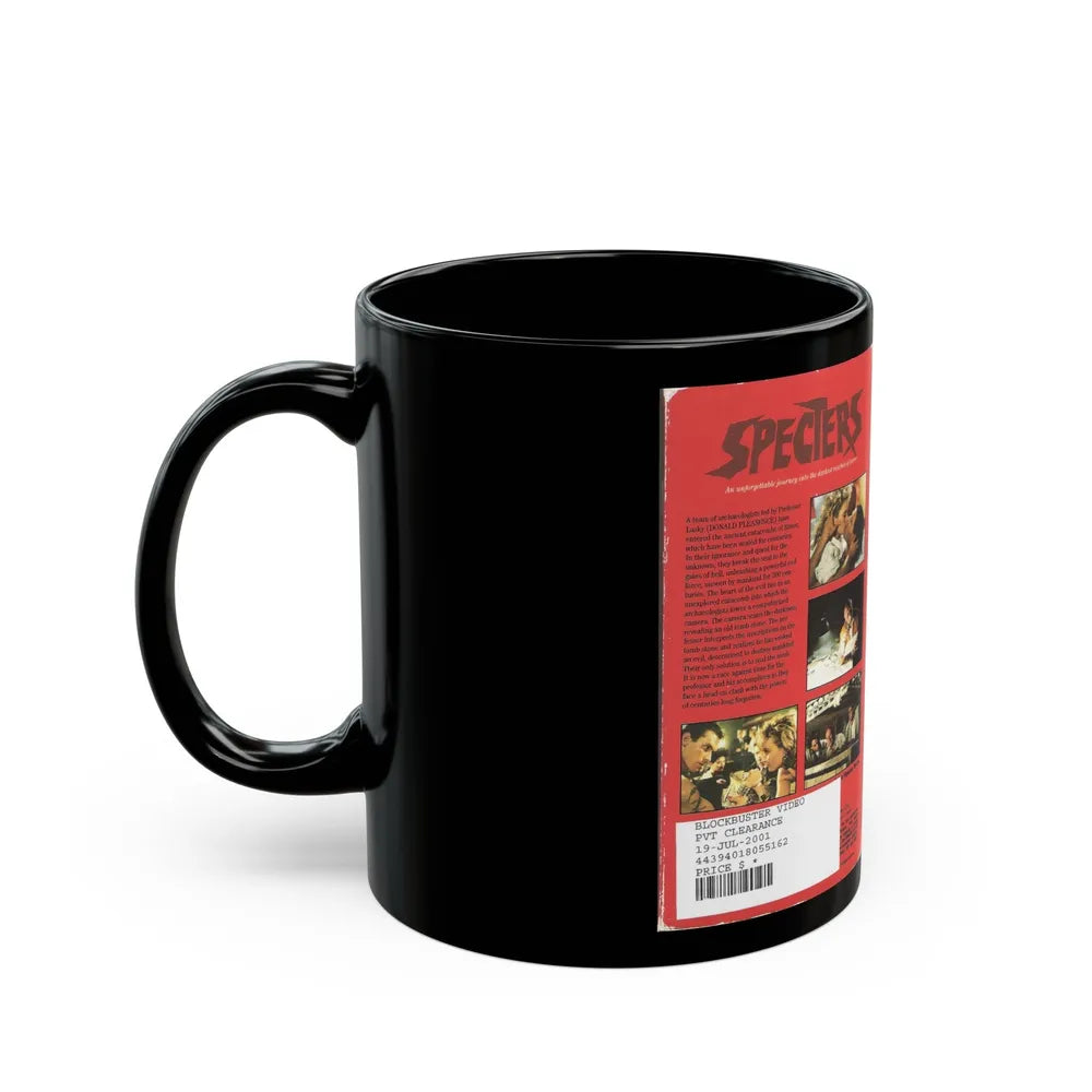 SPECTERS (VHS COVER) - Black Coffee Mug-Go Mug Yourself