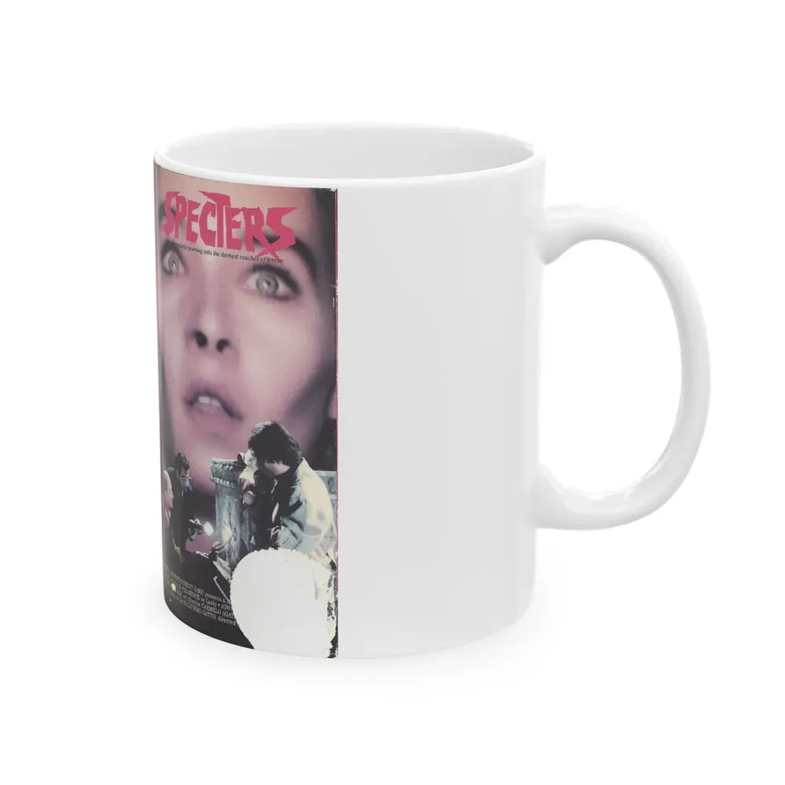SPECTERS (VHS COVER) - White Coffee Mug - Go Mug Yourself