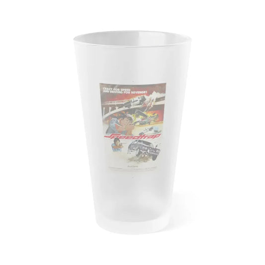 SPEEDTRAP 1977 Movie Poster - Frosted Pint Glass 16oz 16oz Frosted - Go Mug Yourself
