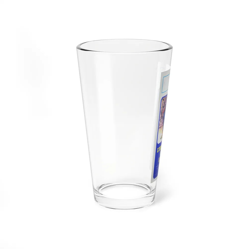 SPIDERMAN THE DRAGON'S CHALLENGE (ITALIAN) 1979 Movie Poster - Pint Glass 16oz-Go Mug Yourself