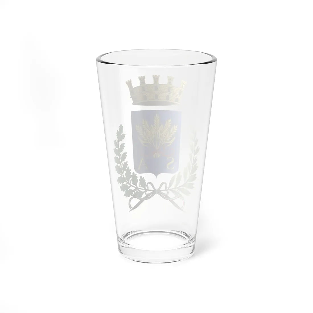 Spoltore-Stemma (Italy) (Coat of Arms) Pint Glass 16oz - Go Mug Yourself