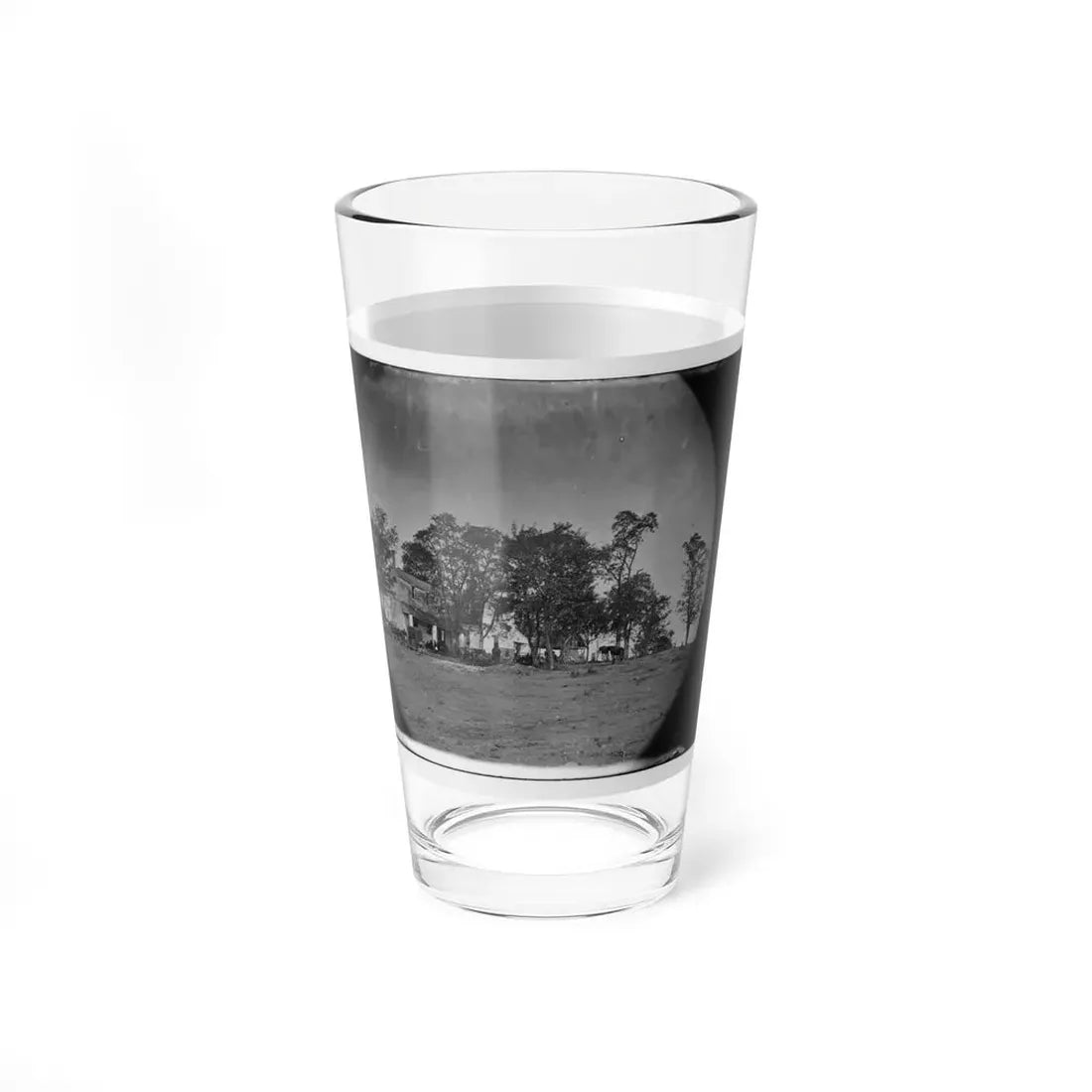 Spotsylvania Court House, Va., Vicinity. Beverly House, Headquarters Of Gen. Gouverneur K. Warren, 5th Corps (U.S. Civil War) Pint Glass 16oz - Go Mug Yourself