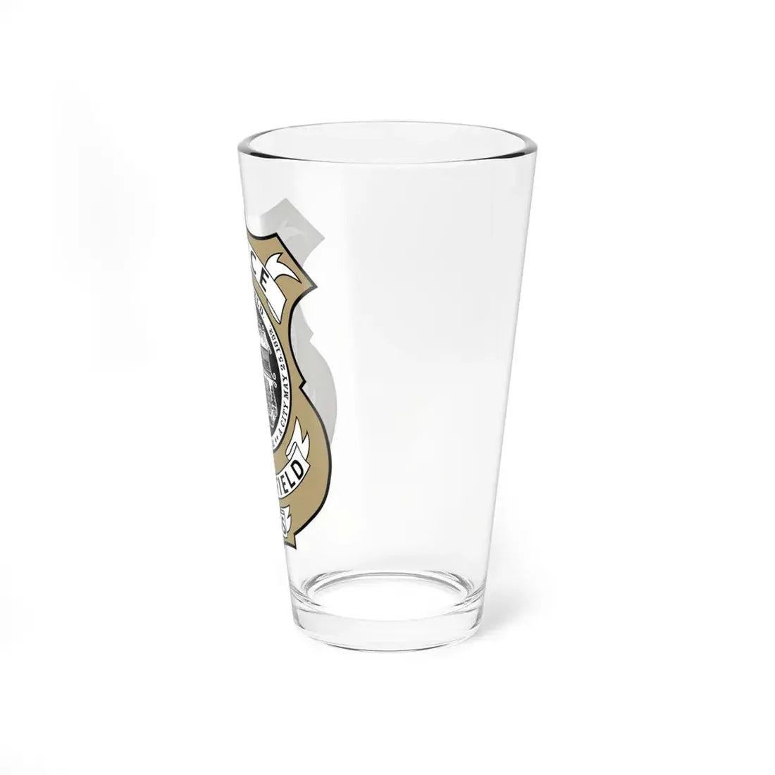 Springfield Police Department Massachusetts - Pint Glass 16oz - Go Mug Yourself