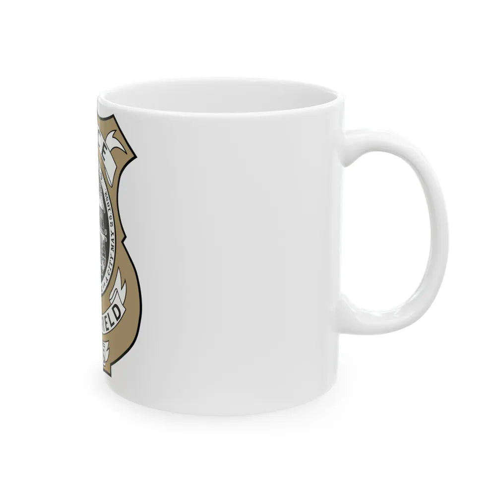 Springfield Police Department Massachusetts - White Coffee Mug-Go Mug Yourself