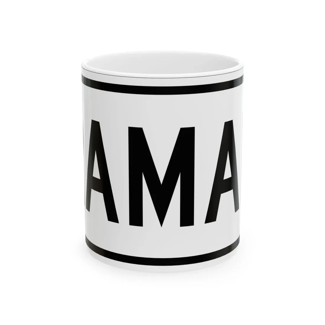Spur plate es (Puerto Rico) (Road Sign) White Coffee Mug 11oz - Go Mug Yourself