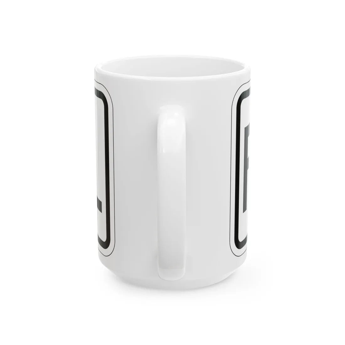 Spur plate es (Puerto Rico) (Road Sign) White Coffee Mug - Go Mug Yourself