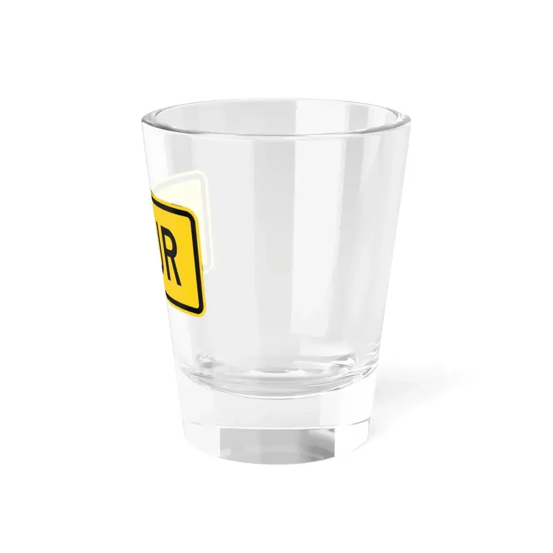 Spur plate Wyoming (Wyoming) (Road Sign) Shot Glass 1.5oz - Go Mug Yourself