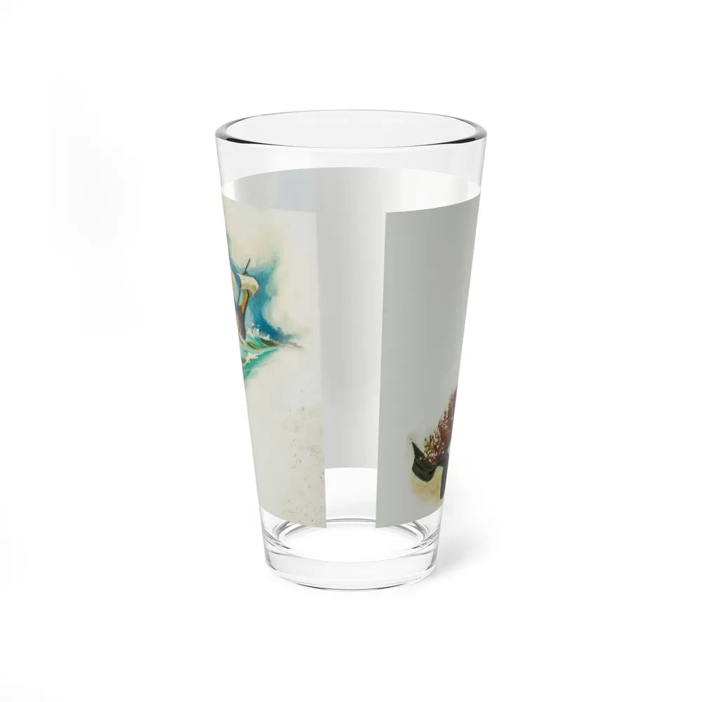 Squanto and the Miracle of Thanksgiving, interior illustrations (16), 2012 (Magazine Illustration) Pint Glass 16oz - Go Mug Yourself