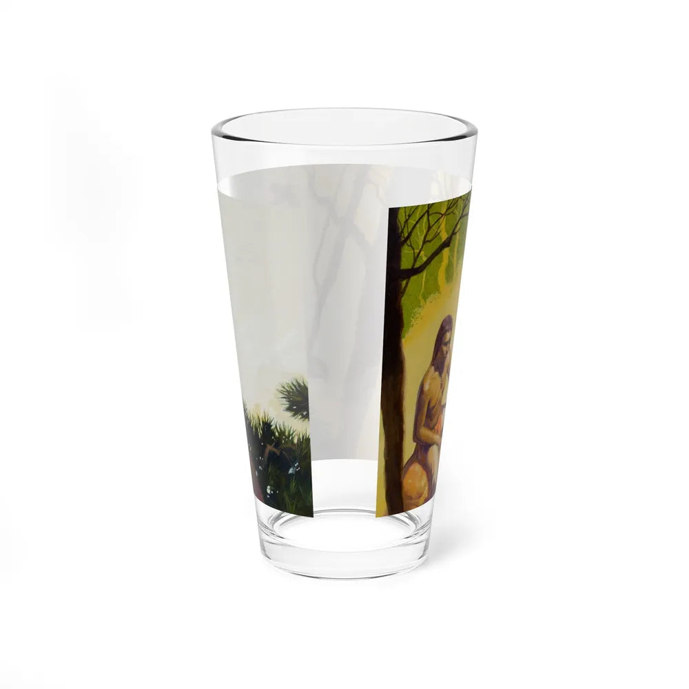 Squanto and the Miracle of Thanksgiving, interior illustrations (18), 2012 (Magazine Illustration) Pint Glass 16oz - Go Mug Yourself