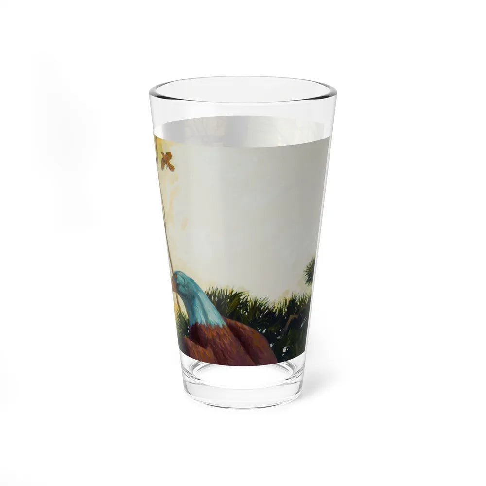 Squanto and the Miracle of Thanksgiving, interior illustrations (18), 2012 (Magazine Illustration) Pint Glass 16oz - Go Mug Yourself