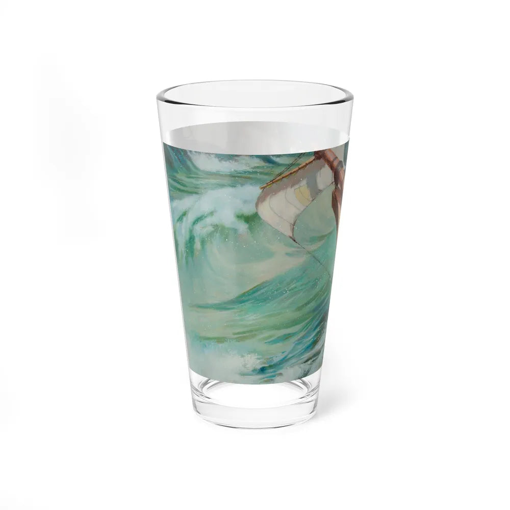 Squanto and the Miracle of Thanksgiving, interior illustrations (21), 2012 (Magazine Illustration) Pint Glass 16oz - Go Mug Yourself