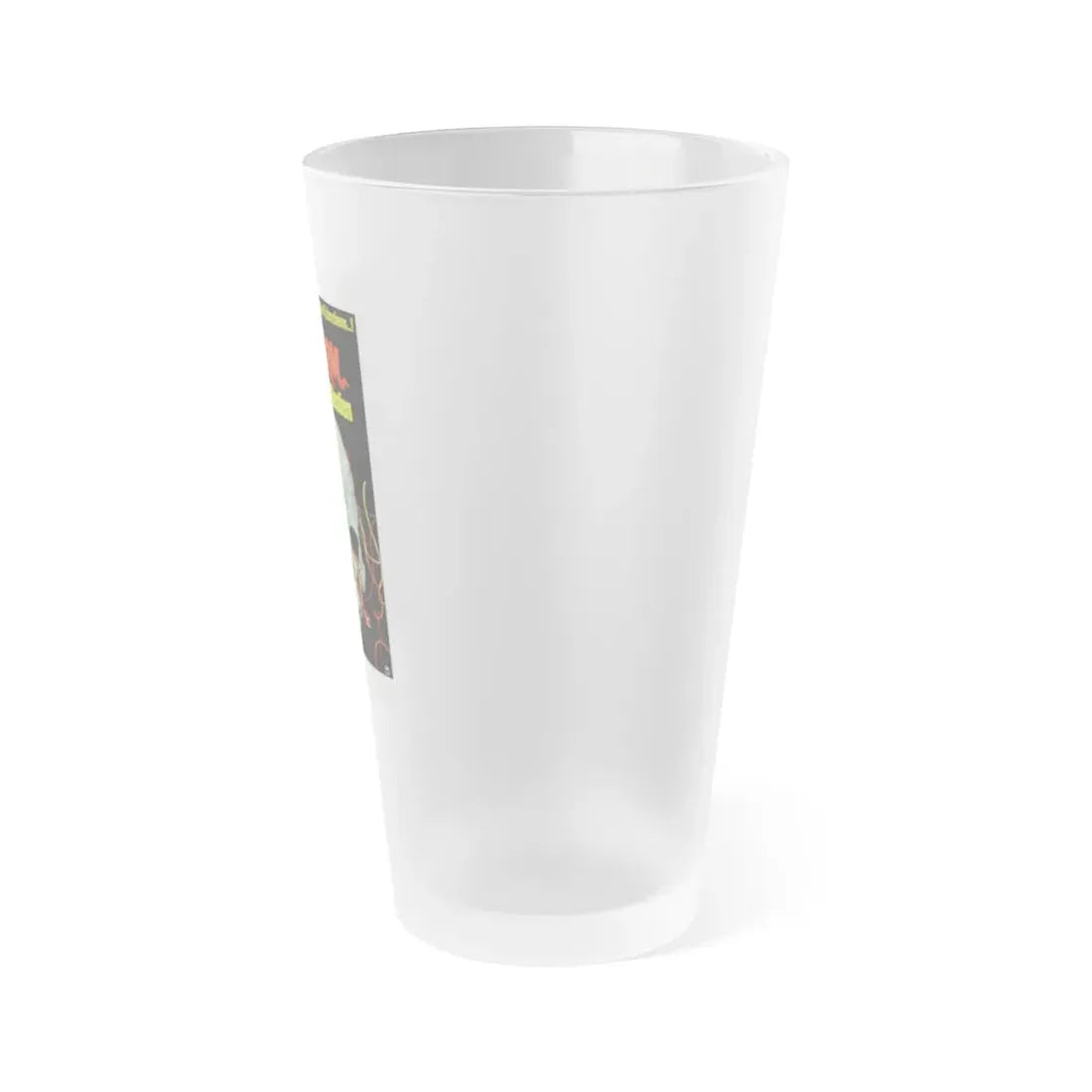SQUIRM (GERMAN) 1976 Movie Poster - Frosted Pint Glass 16oz - Go Mug Yourself