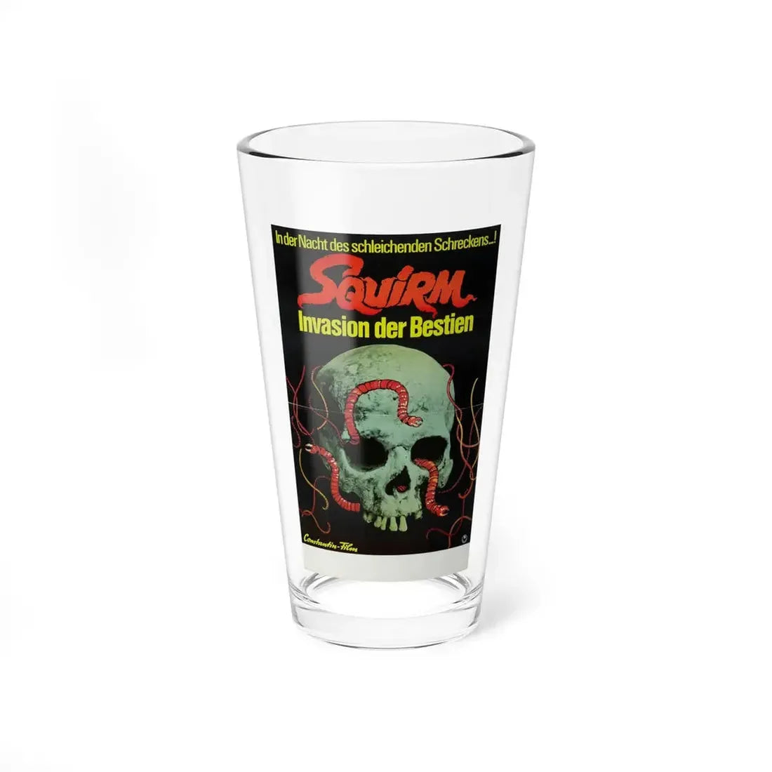 SQUIRM (GERMAN) 1976 Movie Poster - Pint Glass 16oz 16oz - Go Mug Yourself