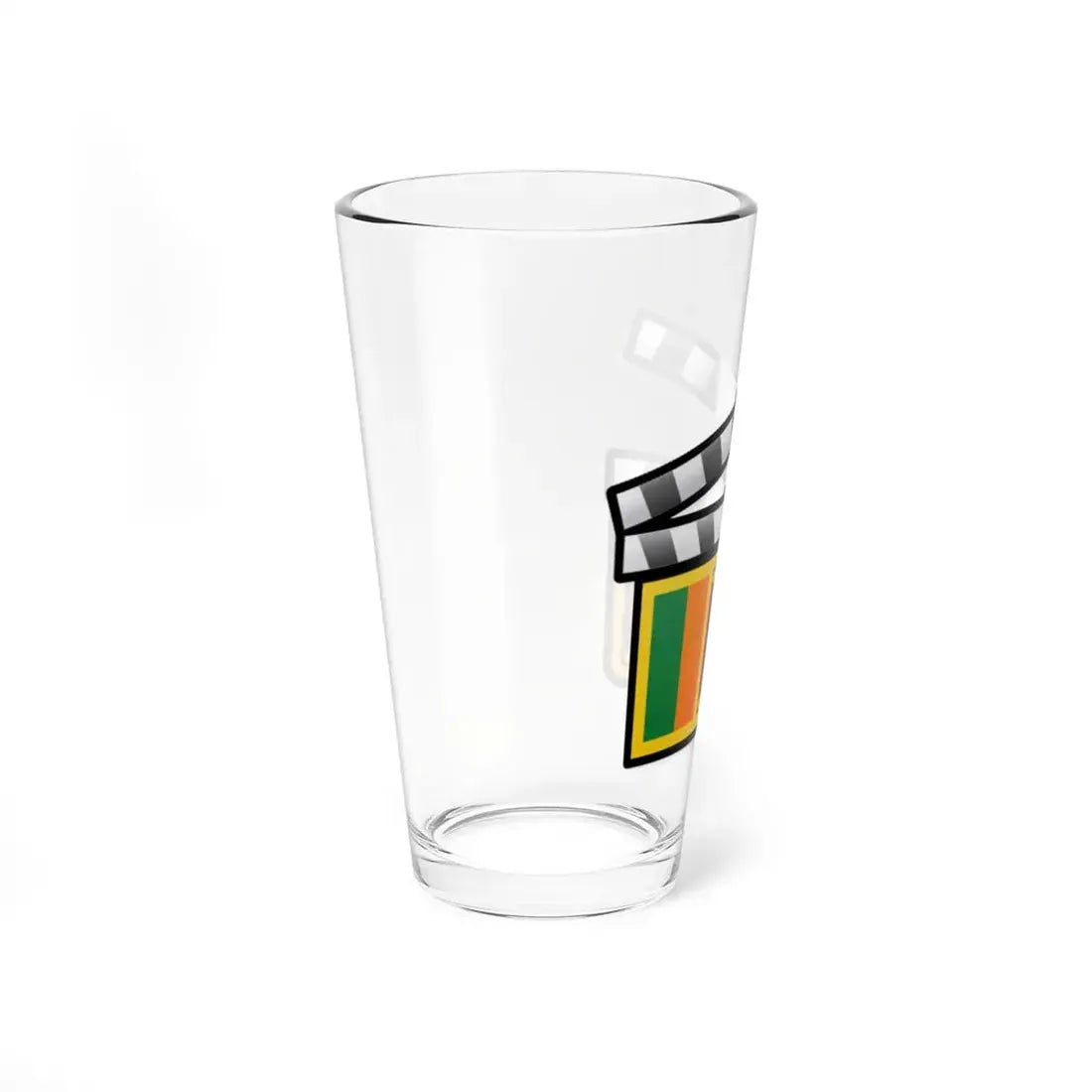 Sri Lanka film clapperboard (Sri Lanka) Pint Glass 16oz - Go Mug Yourself