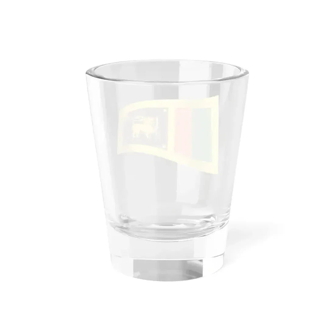 Sri Lanka Flag - iconic waving (Sri Lanka) Shot Glass 1.5oz - Go Mug Yourself