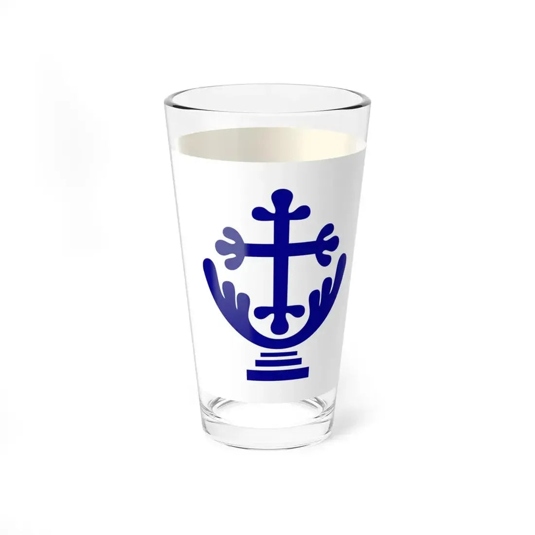 Sri Lankan Catholic flag (Sri Lanka) Pint Glass 16oz - Go Mug Yourself