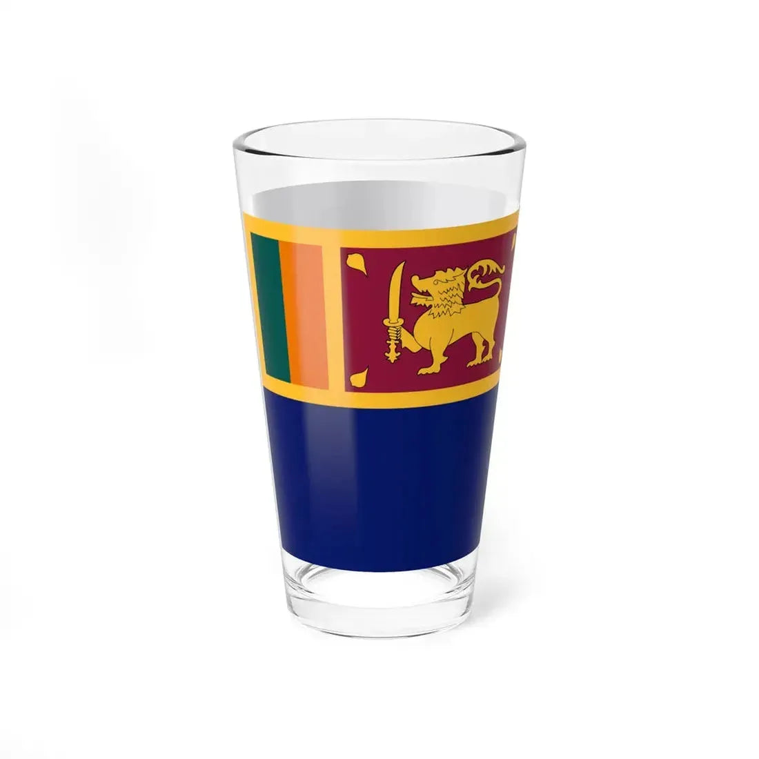 Sri Lankan Coast Guard Flag (Sri Lanka) Pint Glass 16oz - Go Mug Yourself